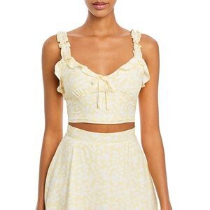 Charlie‎ Holiday Fable Yellow Top Size XS